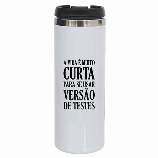 Copo Térmico Inox 330ml - Versão de testes