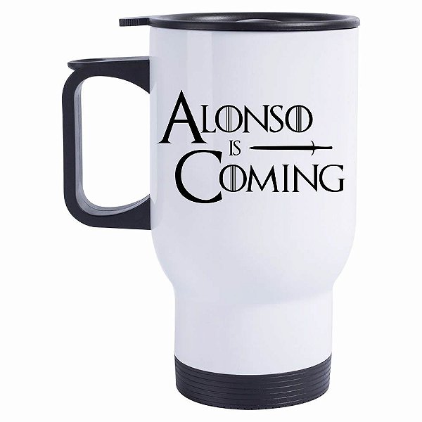 Caneca Térmica Alonso is Coming