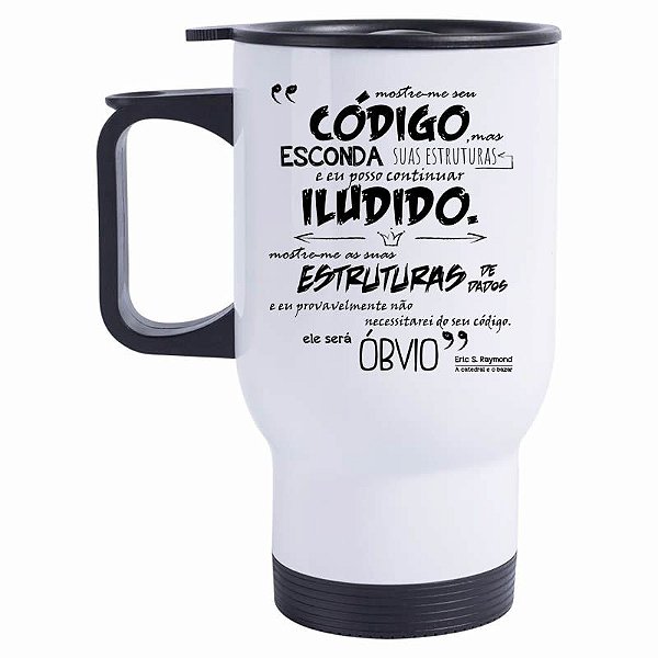 Caneca Térmica Mostre-me seu Código