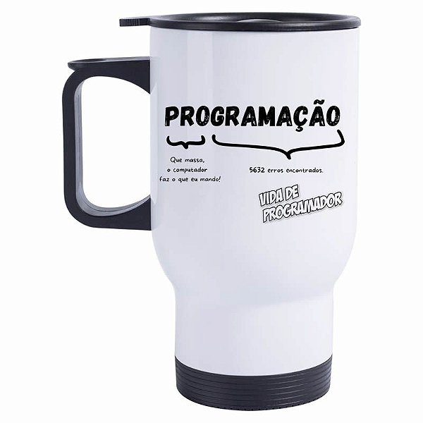 Caneca Térmica Programação