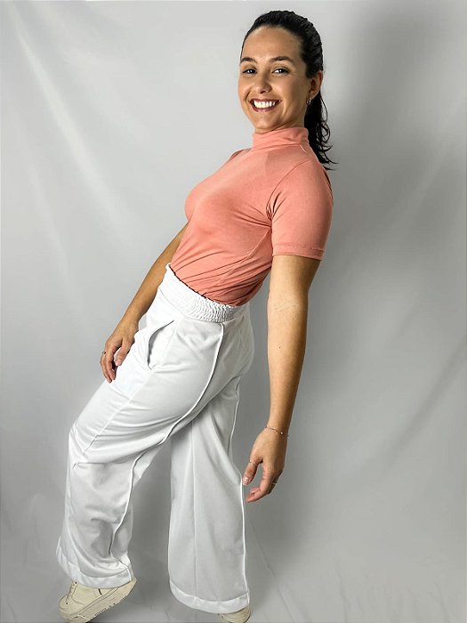 Calça Moletom Branca