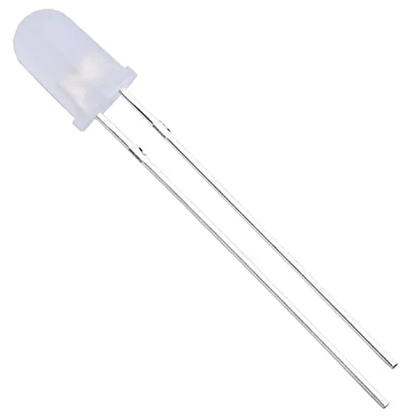 LED difuso 5mm - Branco