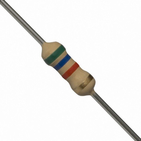Resistor 5K6 5% (1/4W) - 10 unidades