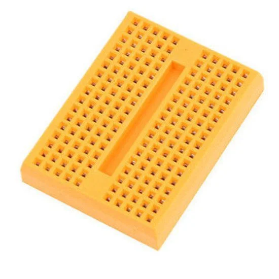 Protoboard 170 Pontos - Amarelo