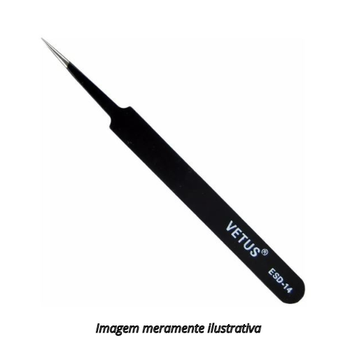 Pinca Anti Estatica ESD-14 - Bico Longo 110mm