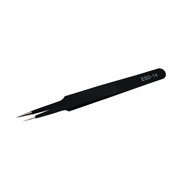 Pinça Anti Estatica ESD-14 - Bico Longo 110mm