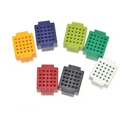 Mini Protoboard 25 Pontos - Preta