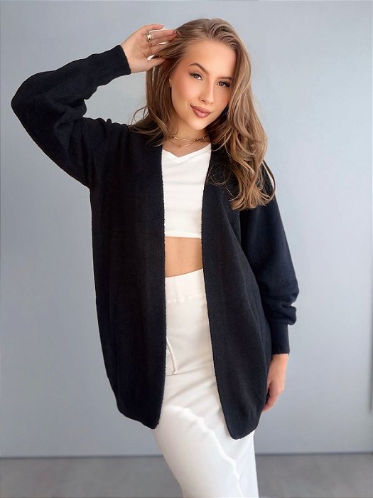 Casaco Fio Pluma Alongado Biamar