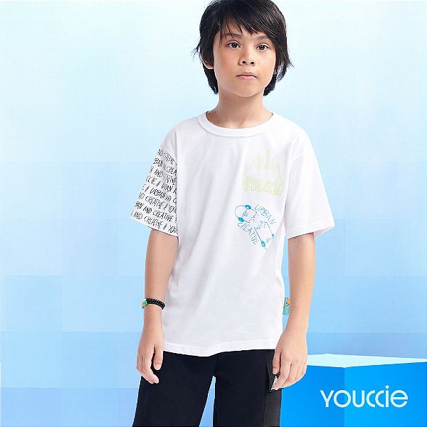 camiseta infantil skate