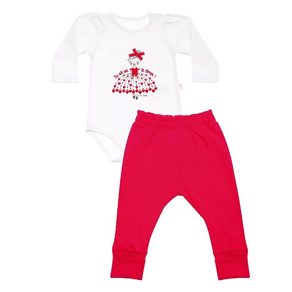 calça bailarina vermelha