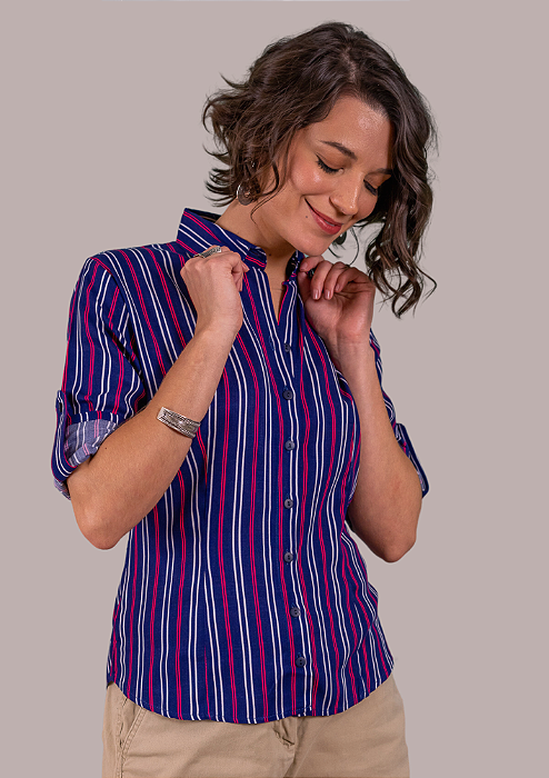 Camisa Veneza Roxa