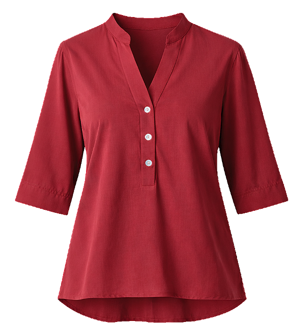 Camisa Iris Vermelho Queimado