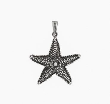 Pingente Estrela do Mar Prata 925