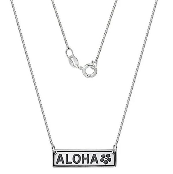 Colar Aloha Prata 925
