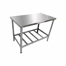 MESA INOX 1,50 X 0,65 GRADEADA ITALINOX