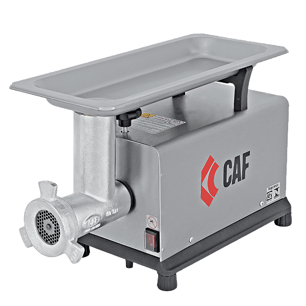 MOEDOR ELETRICO COMERCIAL PARA CARNES CAF 10 SM-I M BIV 127/220V 60 HZ 1/2 CV (V.22-M)