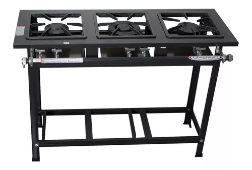 Fogão 3 Bocas BP 30x30 2QS1QD-LINHATIVO G1 P7-INO Master - ITAJOBI