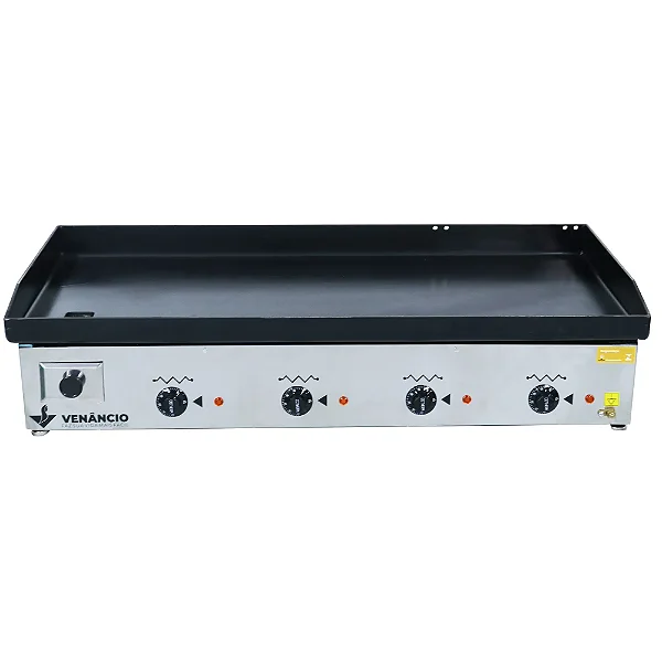Chapa Bifeteira Elétrica 100cm Venâncio Deguste Luxo 4,76mm de Espessura 220V