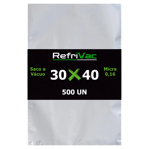 SACO A VÁCUO - 40 X 50 CM COM 500 UN