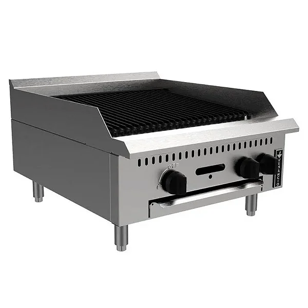 Chapa Grill Char Broiler de Mesa Prime a Gás PCG060G 60x73 cm - VENÂNCIO