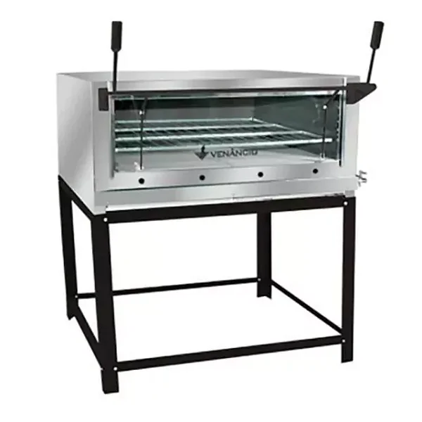 Forno Pedra Refratária à Gás FIRI 110 Inox Venâncio