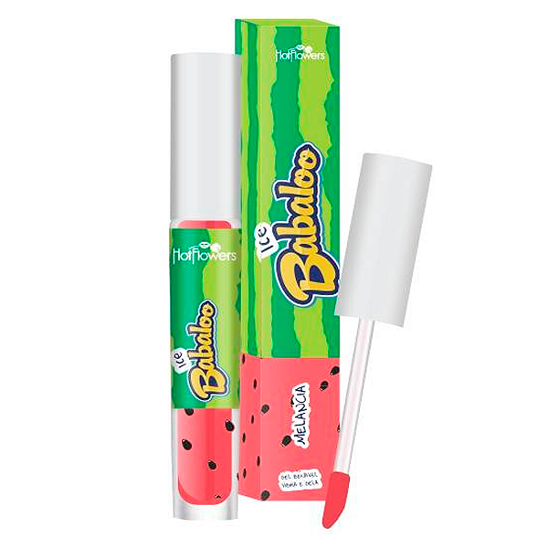 Gloss Labial Ice Babaloo Melancia - Hot Flowers