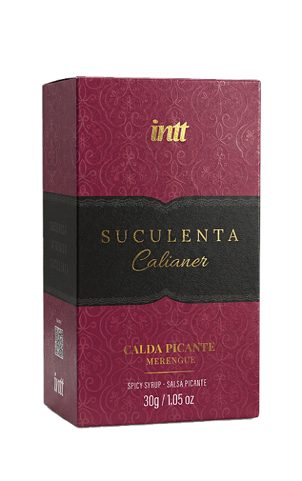 Suculenta by Calianer calda com efeito quente e picante com aroma de merengue – 30g INTT