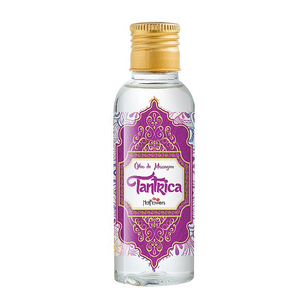 Óleo de Massagem Tântrica Conexão e Intimidade Hot Flowers - 120ml