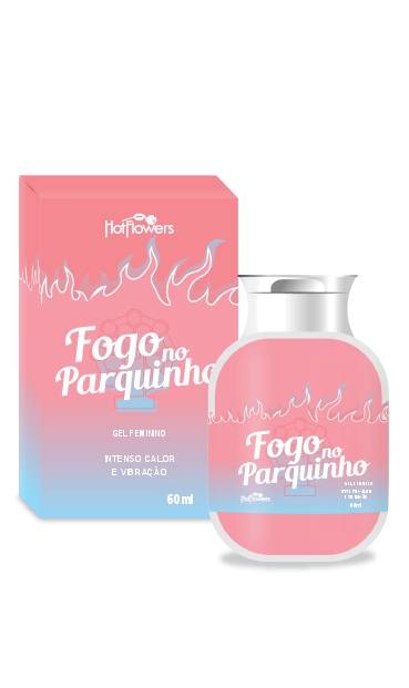 Gel Estimulante Feminino Fogo no Parquinho 60ml - Hot Flowers