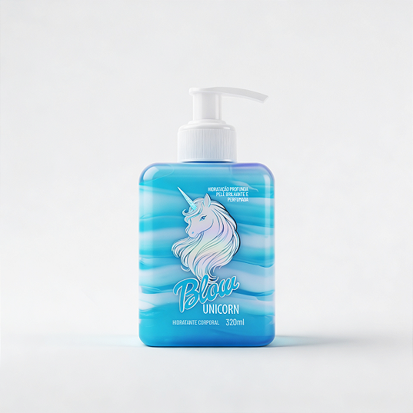 Hidratante Iluminador Corporal Blow Unicorn 3 em 1 320ml - Blow Girl
