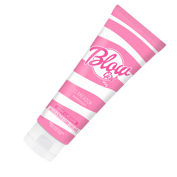 Creme Clareador Corporal e Facial Blow Girl – Morango com Creme (90g)