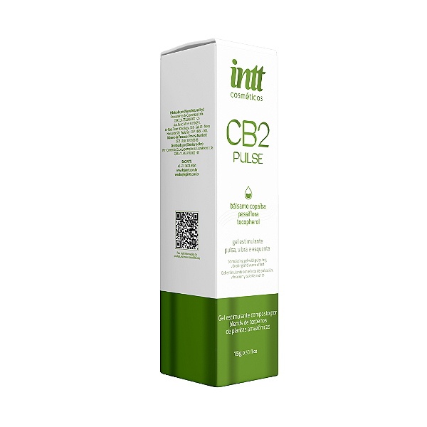 Pulse CB2 - Gel Excitante Com Jambu - Terpenos - Ginseng - 15 Ml