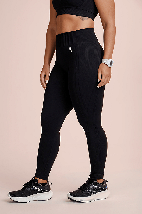 Calça Legging Max Lupo Sem Costura 71053-001 PRETO