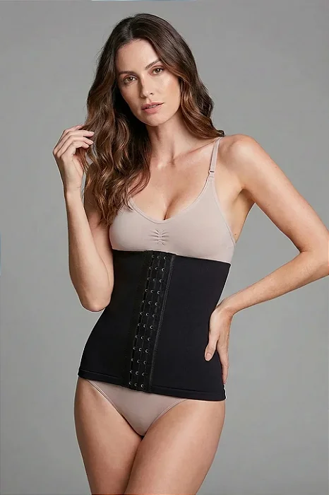 Cinta Corset Plié Compressão Control Classic 50320 Preto