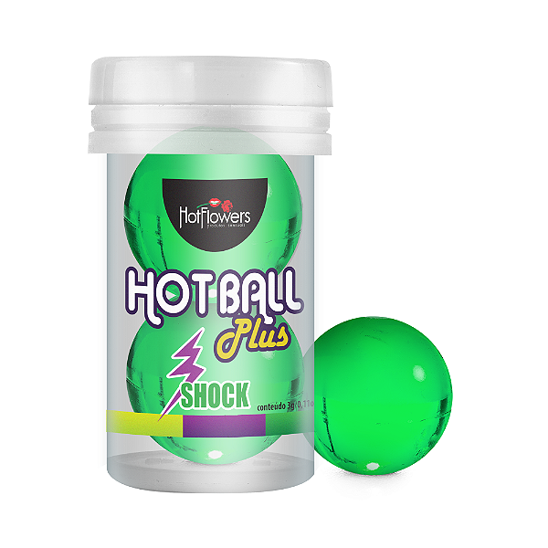 Hot Ball Plus Shock Bolinha Explosiva Efeito Vibrante - Hot Flowers