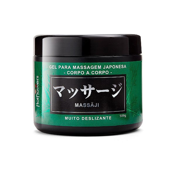 Gel para Massagem Japonesa Massaji - Hot Flowers