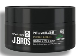 J.Bros pasta modeladora efeito brilho - 80g - 18021