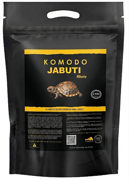 Komodo Jabuti Filhote 2 kilos