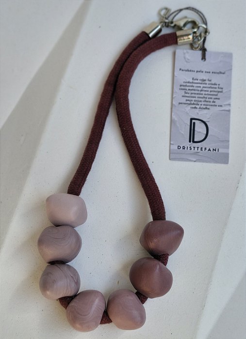 Colar Linha Roch Rosa Blush Degradê