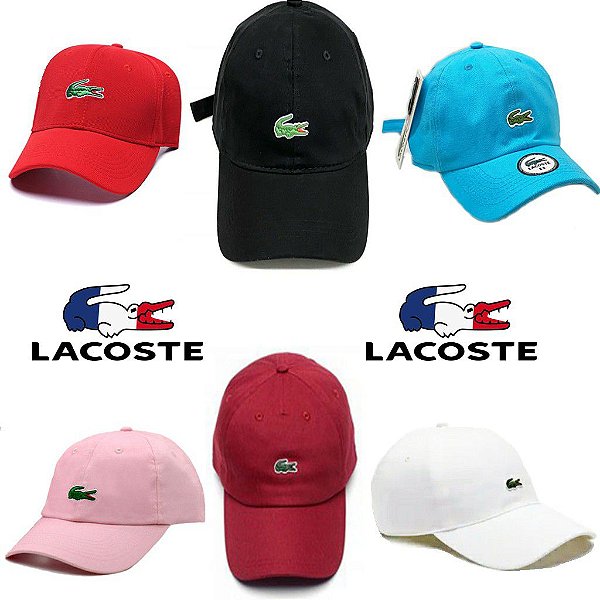 Boné ajustável várias cores Lacoste