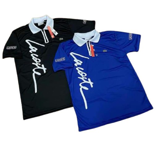 Camisa Lacoste Gola Polo c/ Zíper