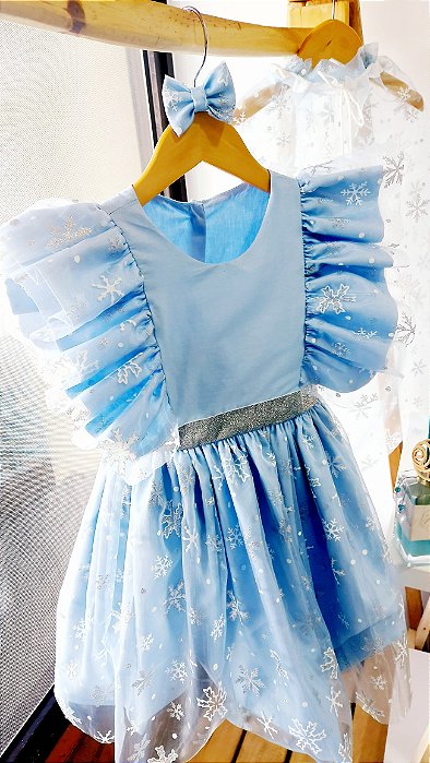 Vestido Temático Frozen