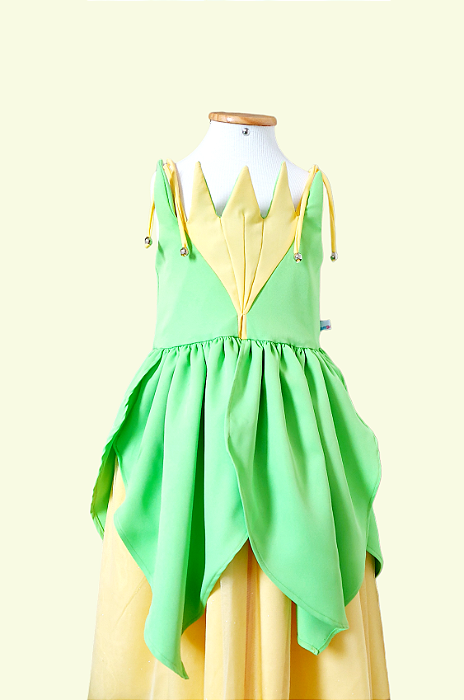 Vestido Infantil Tiana - Sob Encomenda