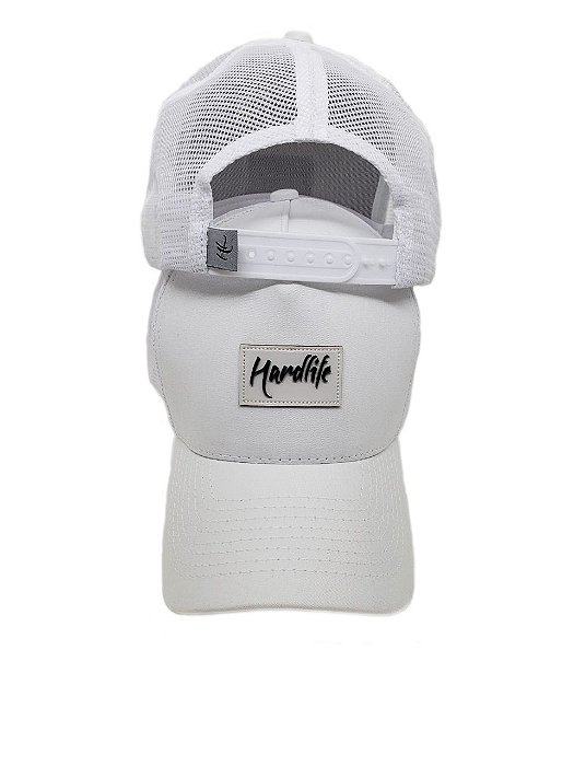 BONÉ HARDLIFE TRUCKER LOGOBOX BRANCO