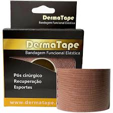 Bandagem Elástica Funcional kinesio tape Dermatape 5cm X 5m