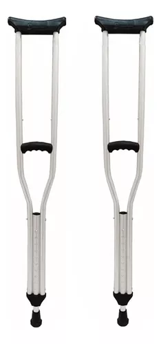 Par De Muleta Axilar Standard Até 130kg Sequencial