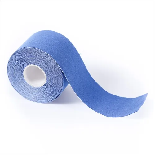 Bandagem Elástica Funcional kinesio tape Azul 5cm X 5m