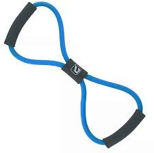 Extensor Elástico em Oito C - 6x12x1000mm - Forte - Liveup Sports
