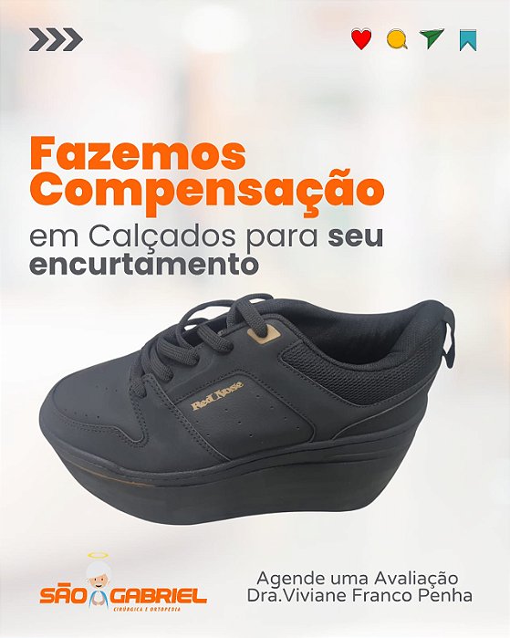 Calçado Sob Medida para Encurtamento