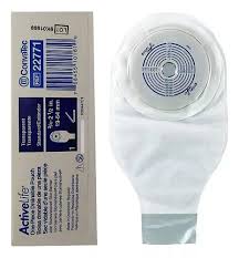 Bolsa de Colostomia Drenável Recortável Transparente 01 unidade Convatec